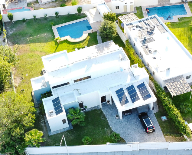 Aerial view 4, Residencia El Encino, Cuatrociénegas