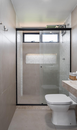 Bathroom 5, 2 km From Praia da Alvorada Near Barra Shopping Am203, Rio de Janeiro