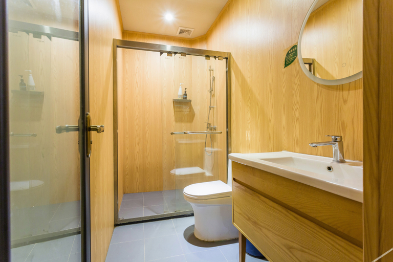 Bathroom 3, Jinao Business Hotel, Guangzhou