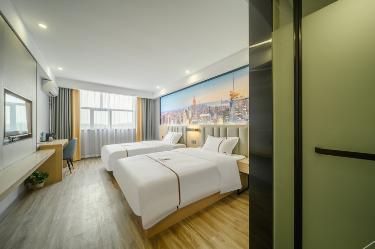Bedroom 2, Boman Hotel (Dongxihu Branch), Wuhan