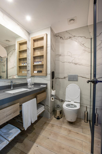 Bathroom 4, Armella Hill Hotel, Manavgat