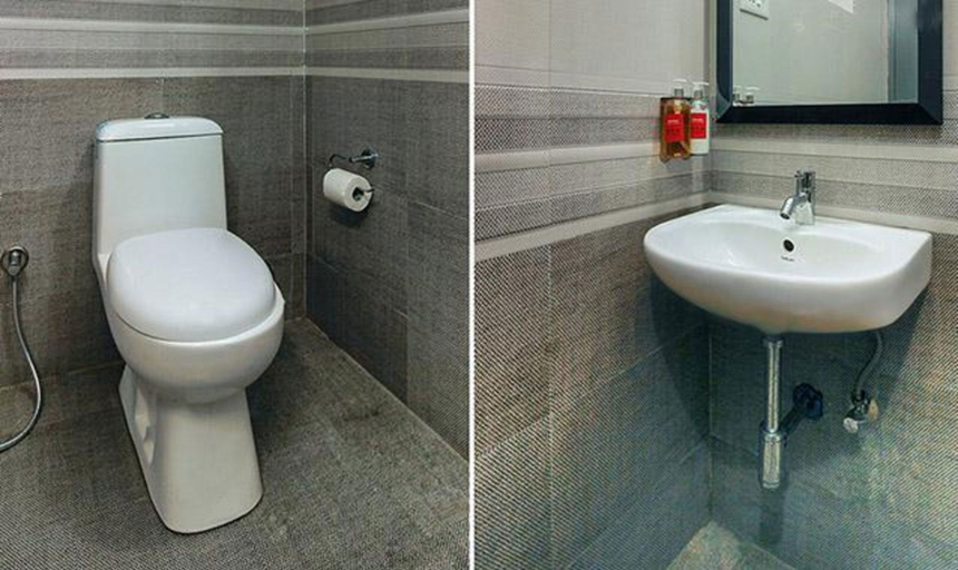Bathroom 3, Fabhotel Mallikarjun Residency, Hyderabad
