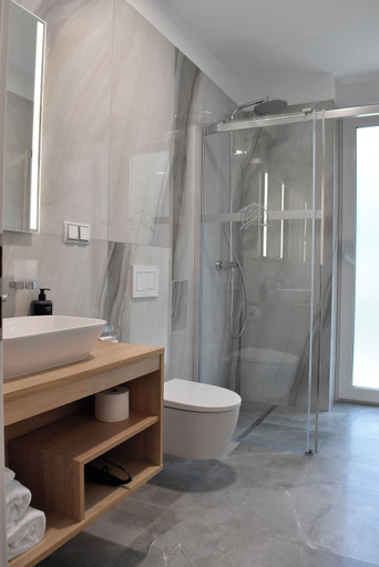 Bathroom 4, Hotel Am Waldkasino, Erfurt