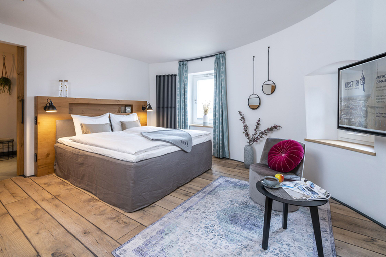 Bedroom 2, Apart Hotel Wasserturm, Segeberg