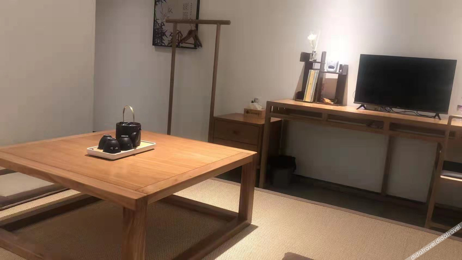 地暖·禅修榻���米房 4, Floral Hotel· Shanshui bamboo Inn, Xinzhou