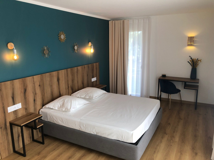 Bedroom 4, Auberge Les Oliviers, Haute-Corse