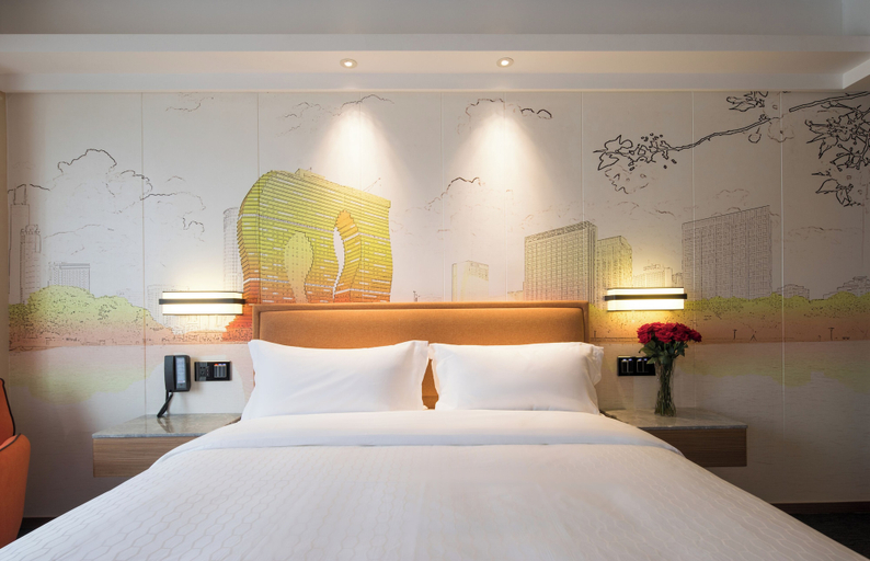 Bedroom 5, Hampton by Hilton Hangzhou Binjiang, Hangzhou