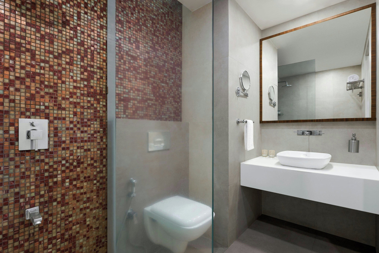 Bathroom 4, The Fern Residency Mumbai, The Acres Chembur, Series by Marriott, Mumbai Suburban