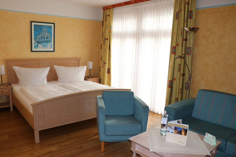 Bedroom, Hotel Arminius, Lippe