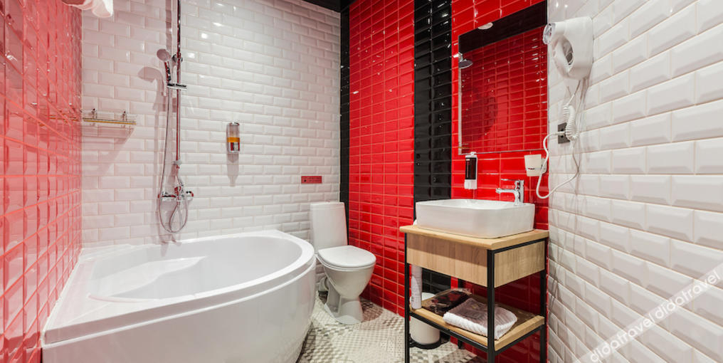 Bathroom 2, Hotel Demut, Sankt-Peterburg gorsovet