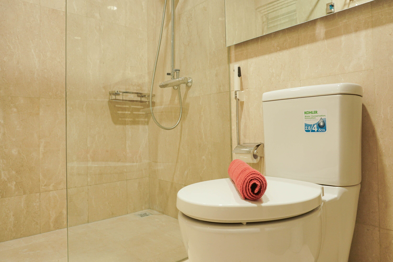 Bathroom 3, Luxurious 2BR at Sudirman Suites Apartment, Jakarta Pusat