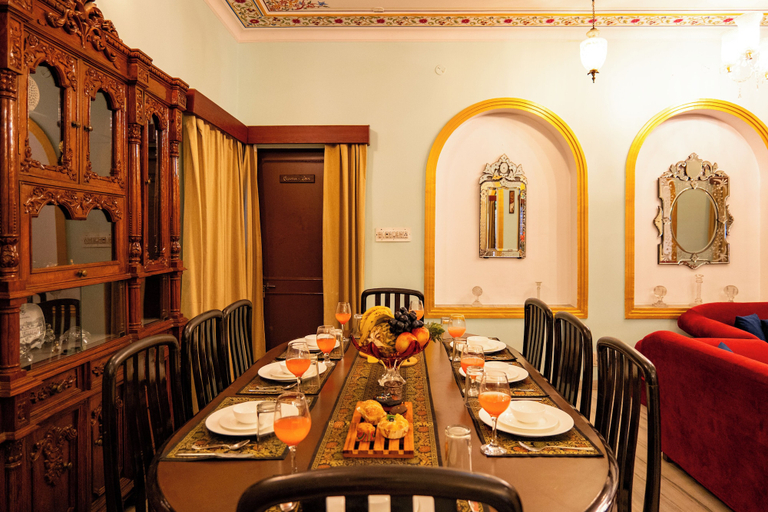 Dining 2, Bassi House 4-BHK Villa with Garden, Jaipur
