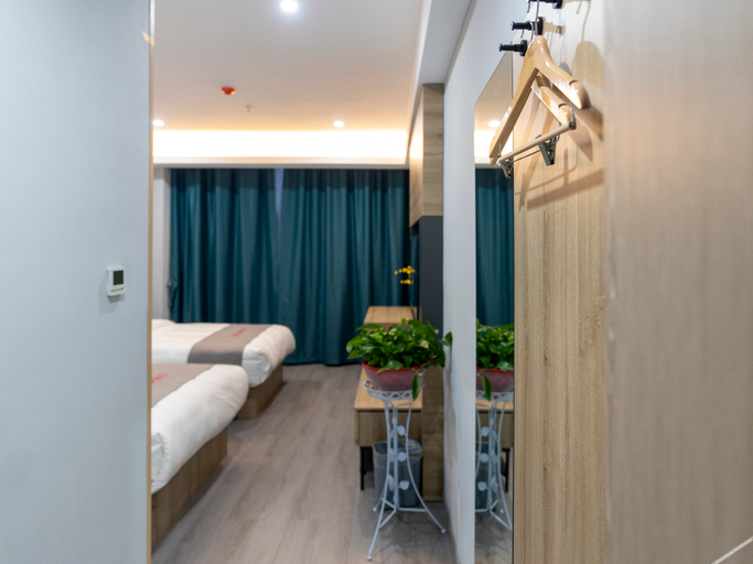 Bedroom 2, ジュンホテル(亳州利辛張村バスターミナル)(Junyi Collection Hotel (Zhangzhou Lixin Zhangcun Bus Station)), Bozhou