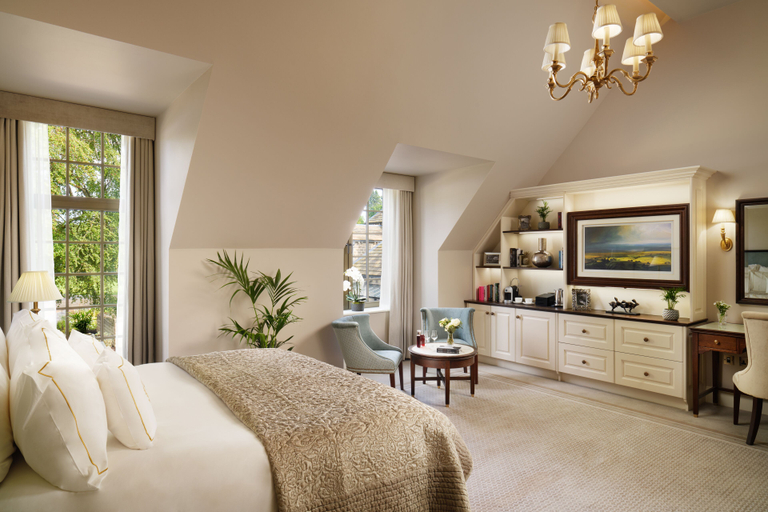 Bedroom 2, Grantley Hall, North Yorkshire