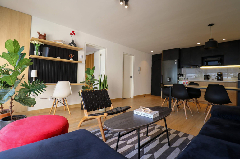Room 4, w Deluxe 1BR w AC in the Heart of Miraflores, Lima