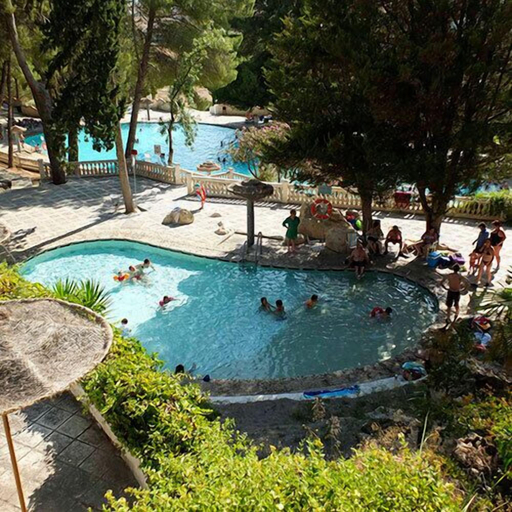 Outdoor pool, Balneario De Alicun, Granada