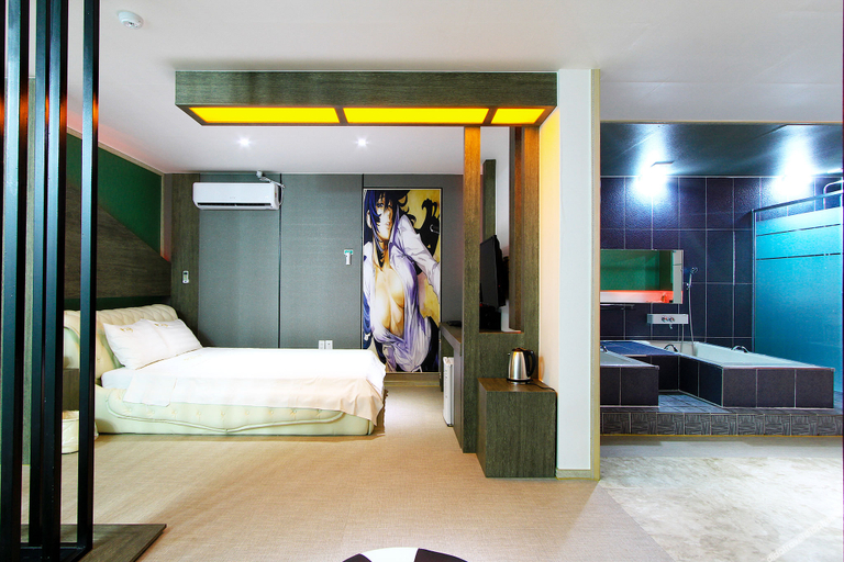 Bedroom 3, Jeongeup Jjakkkung Self Check-in Motel, Jeongeup