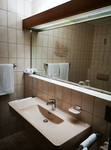 Bathroom, Hotel garni Zur Weserei, Lörrach