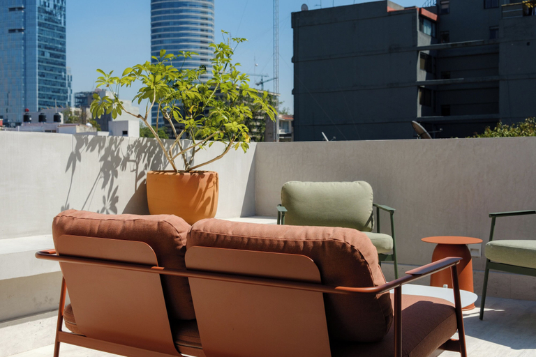 Rooftop terrace 3, Casa Hugo by Capitalia, Mexico City