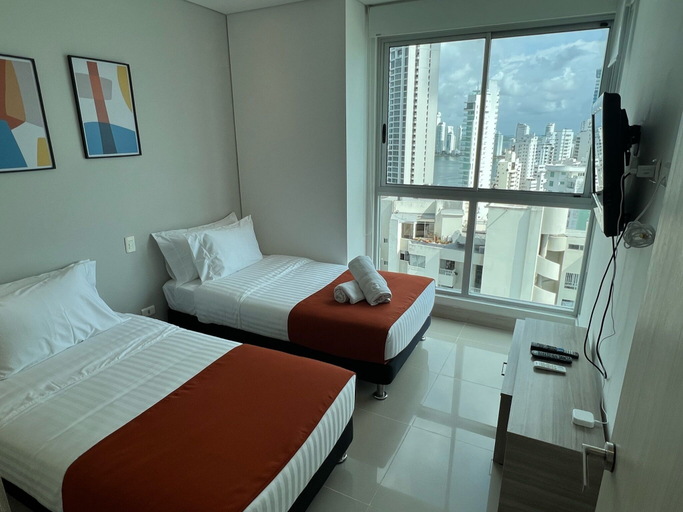 Bedroom 3, U-GO Edificio Murano Elite, Bocagrande, Cartagena de Indias