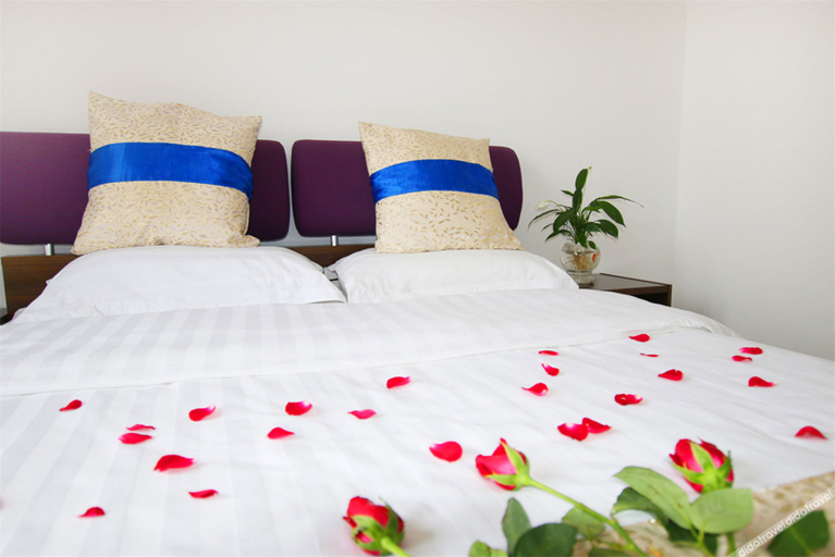 Bedroom 2, Ziyouhai Holiday Seaview Apartment, Huludao