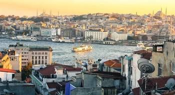 View from Hotel 4, World House Istanbul, Beyoğlu