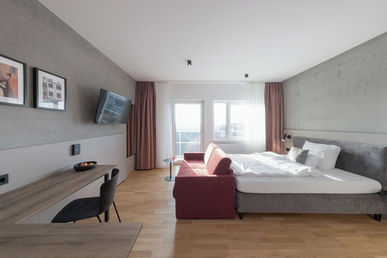 Bedroom 4, Brera Serviced Apartments Singen, Konstanz
