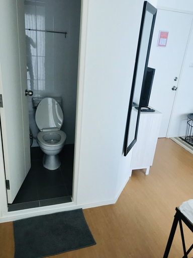 Bathroom, Lumpini Seaview Jomtien by Robbin, Pattaya