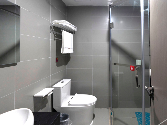 Bathroom 3, ジュンホテル(亳州利辛張村バスターミナル)(Junyi Collection Hotel (Zhangzhou Lixin Zhangcun Bus Station)), Bozhou