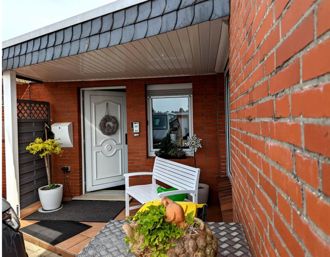 Terrace/patio 4, Strandnaher Bungalow in Dornumersiel, Aurich