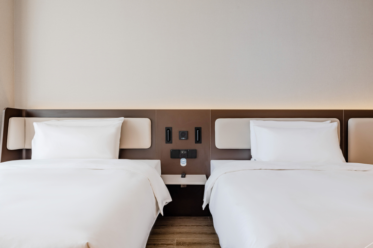 Bedroom 2, Hanting Hotel Baoding Hebei University Qi Yi Road, Baoding