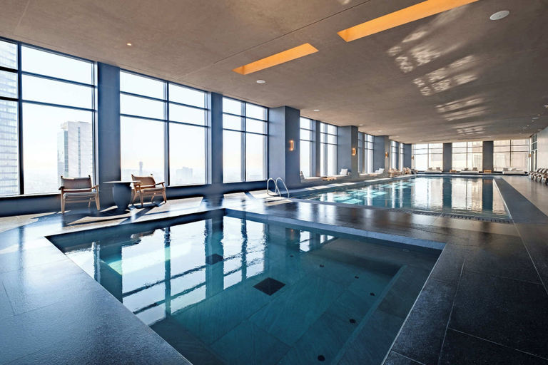 Pool 4, Luxury Studio - Pool - Revolution Monument View, Mexico City