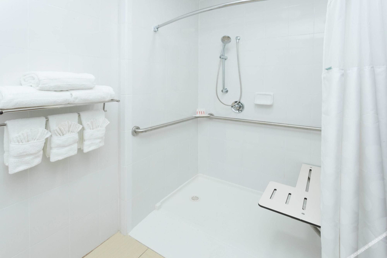 Bathroom 3, Ramada Plaza by Wyndham Chicago North Shore, Cook
