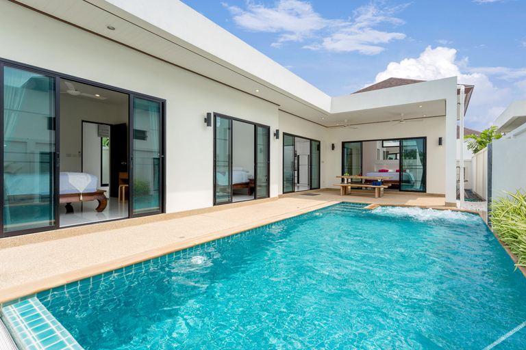 室外游泳池 5, Thai Themed Boutique Villa with Pool Three Bedrooms Villa, Phuket Island