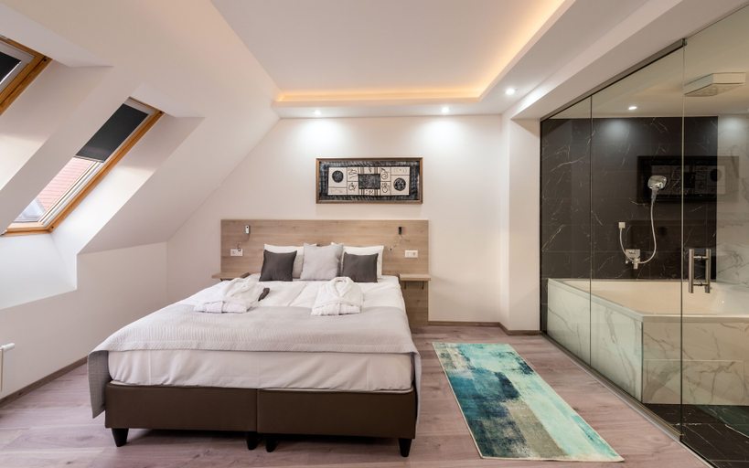 Bedroom 3, Fibula Residence Hotel & Wellness - Adults Only, Pécs