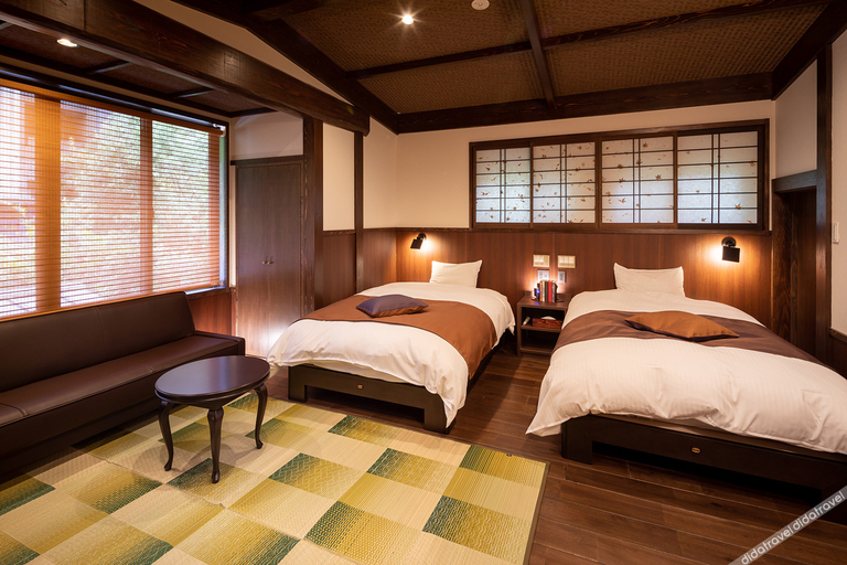 Bedroom, Ikoi Ryokan, Minamioguni