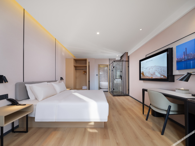 Bedroom 2, Atour X Hotel Dalian High-tech Tengfei Software Park, Dalian