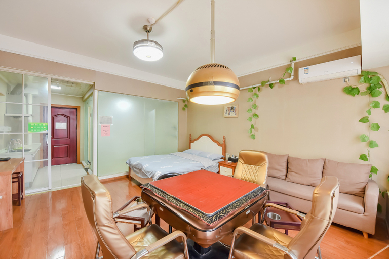 棋牌房(酒店提供自助��衣房), Tule Hotel, Hefei
