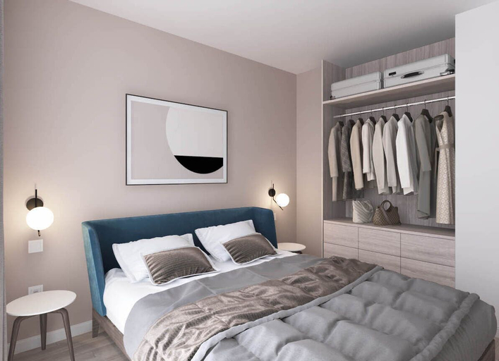 Bedroom 2, Arbio I Makro Apartments, Hamburg