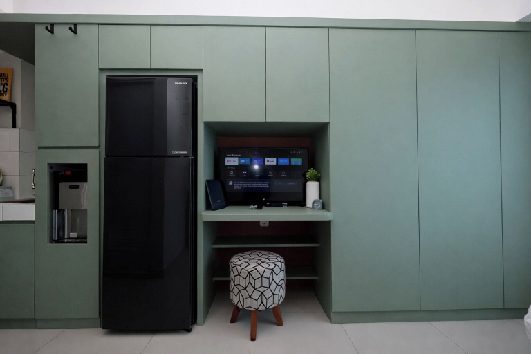 Room 4, Chic And Cozy Studio Space At Apartment Springlake Summarecon Bekasi, Bekasi