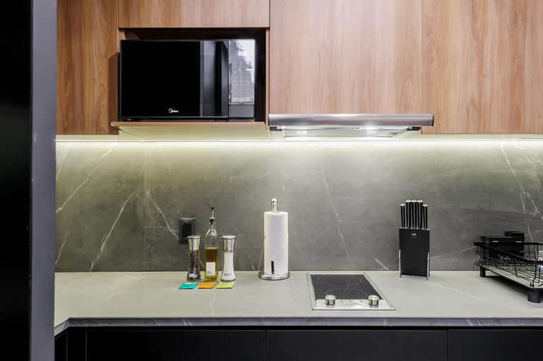 Room 2, w Amazing Snug 1BR w Balcony in Tabacalera, Mexico City