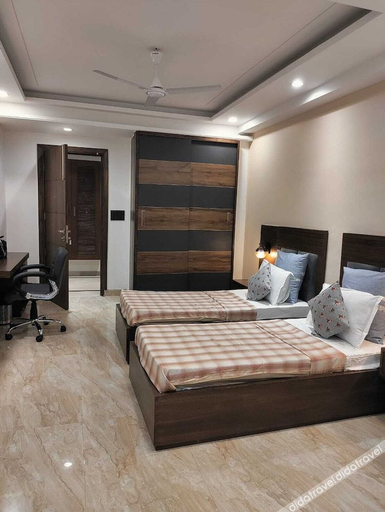 Bedroom 2, Perch Service Apartment DLF Cyber City, Gurgaon