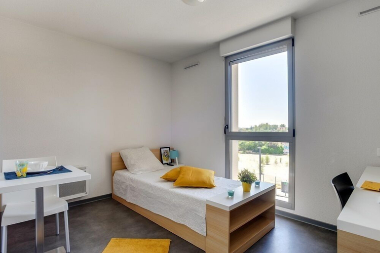 Bedroom 4, Apparteo Toulouse, Haute-Garonne