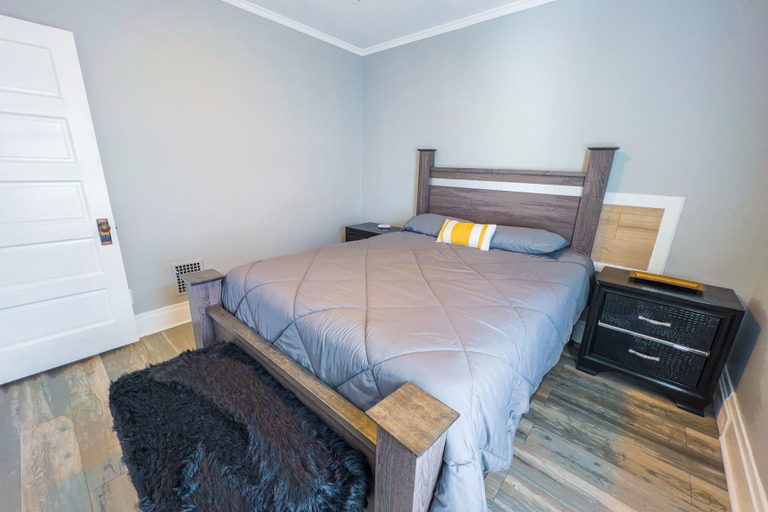Bedroom 2, The LaSalle- With Private Yard & Parking, Niagara