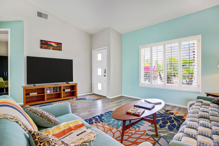 Living area 5, Casa Solara is a Quintessential Palm Springs Retreat!, Riverside