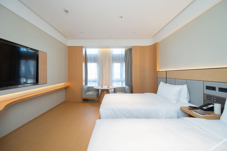 Bedroom 2, Ji Hotel Shanghai Songjiang Xiaokunshan, Shanghai