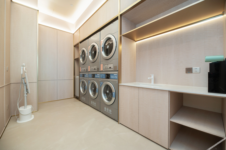 Bathroom 3, Hanting Hotel Qingdao Boli Town Henghe Park, Qingdao