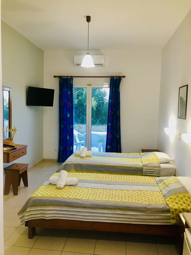 Bedroom 2, Banos apartments and swimming  pool, Ionian Islands