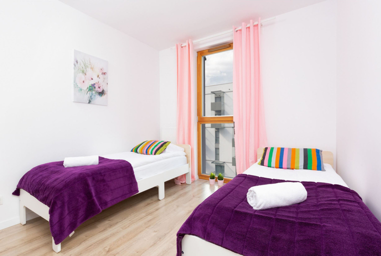 Bedroom 2, P&O Apartments Kasprzaka III, Warsaw