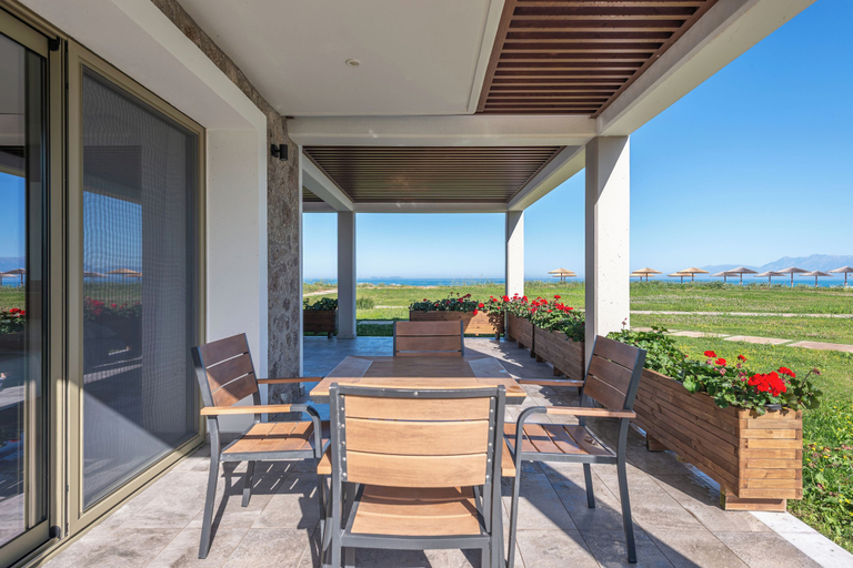 Outdoor dining 4, Thalassa Suites Corfu, Ionian Islands